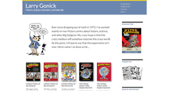 Desktop Screenshot of larrygonick.com